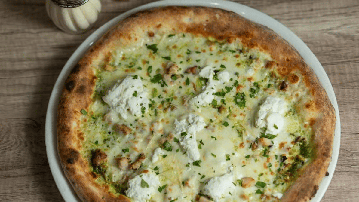 Pesto Ricotta Pizza